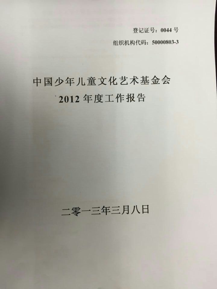 2012年度工作报告